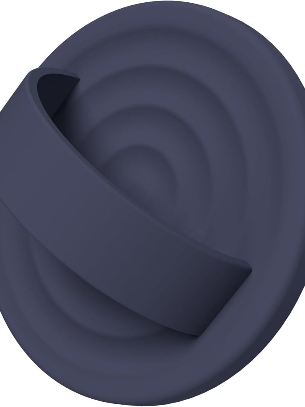 Magnetic Phone Grip for MagSafe, Silicone Ring Grip, Midnight Blue